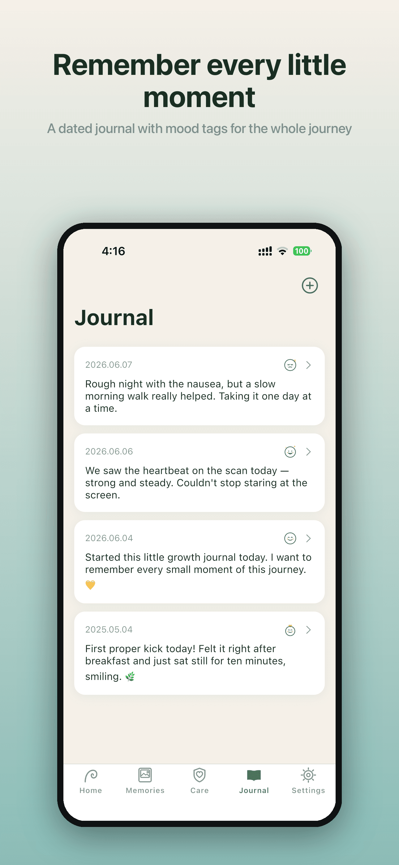 Koru — growth journal